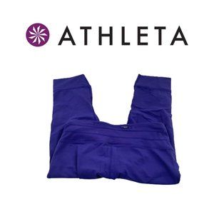 Athleta Blue Yoga Pants. Sz M